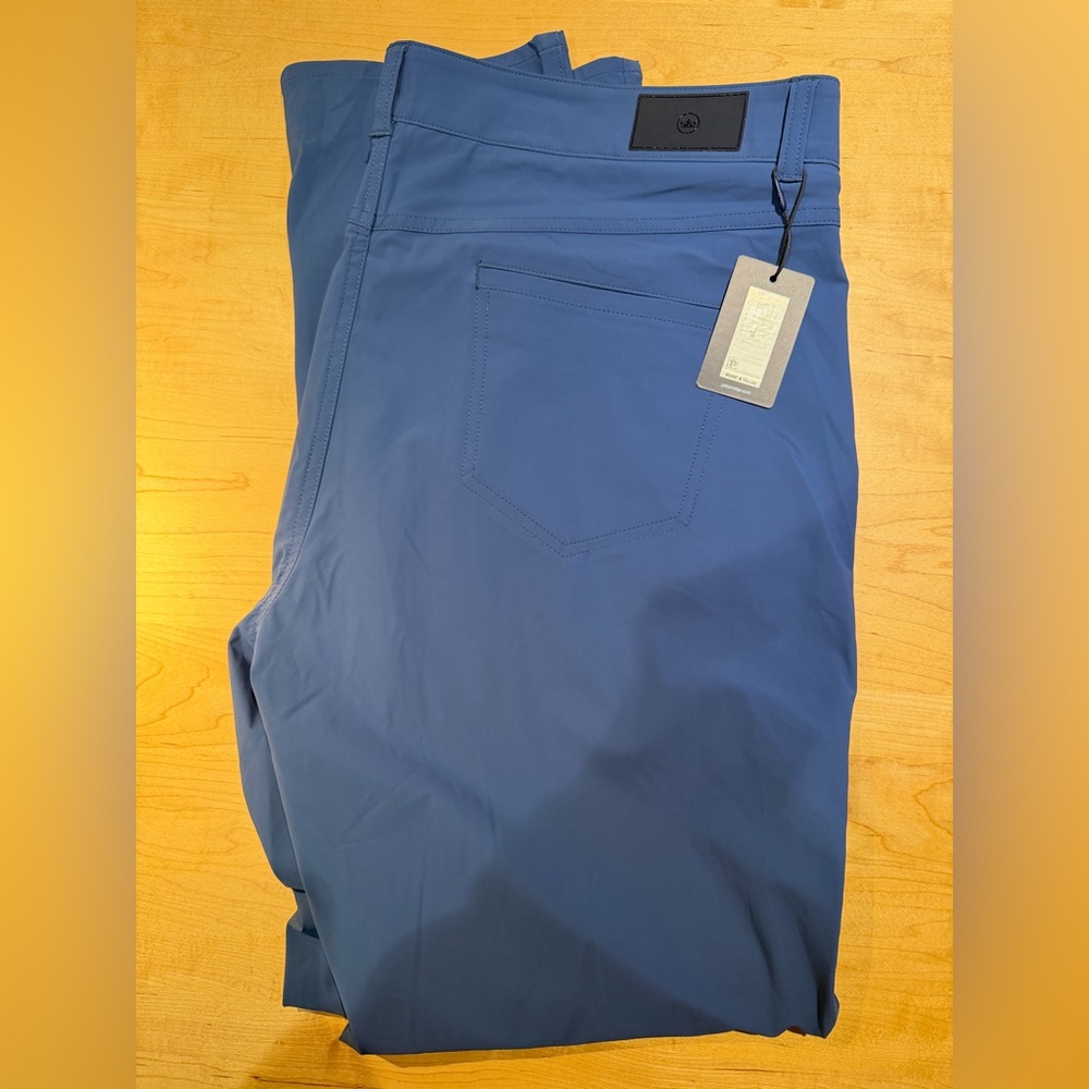 NWT Peter Millar Crown Crafted 5 Pocket Bingham Tailored Fit 42x32